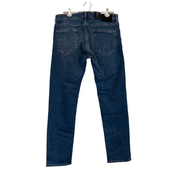 Mavi Jake Slim Leg Stretch Athletic Medium Wash Jeans Mens Size 34 X 32 NEW - Picture 6 of 6